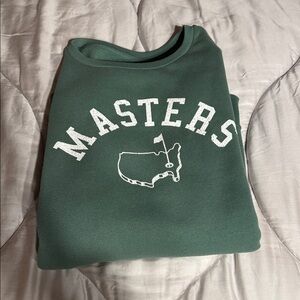 Masters Forest Green Crewneck Sweater